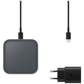 Ładowarki do telefonów - Samsung Trio EP-P2400TB 15W czarny + ładowarka sieciowa EP-P2400TBEGEU - miniaturka - grafika 1