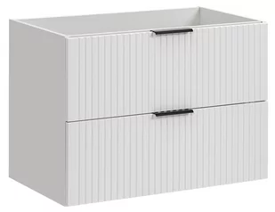 Comad ADEL WHITE Szafka podumywalkowa 80 cm Biały Mat 82-80-B-2S - Szafki łazienkowe - miniaturka - grafika 1