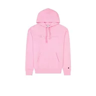 Bluzy męskie - Champion Męska bluza z kapturem Rochester 1919, z logo, różowo-fioletowa, XXL, Różowy liliowy (Ptp), XXL - miniaturka - grafika 1
