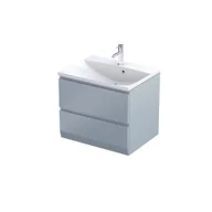 Szafki łazienkowe - Szafka łazienkowa pod umywalkę Oristo Brylant 60 cm niebieski mat OR36-SD2S-60-16R - miniaturka - grafika 1