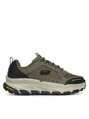 Buty trekkingowe męskie - Skechers Trekkingi D'Lux Trekker 237565 OLMT Khaki - miniaturka - grafika 1