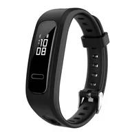 Akcesoria do smartwatchy - Opaska Pasek Bransoleta Smoothband Huawei Band 3E / 4E Czarna - miniaturka - grafika 1