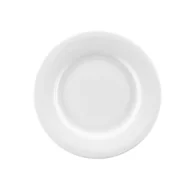 Talerze - Talerzyk Deserowy 18 Cm Porcelanowy Plus White Villa Italia - miniaturka - grafika 1