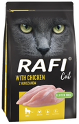 Sucha karma dla kotów - Rafi z kurczakiem 7 kg - miniaturka - grafika 1