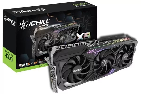 Inno3D GeForce RTX 4090 iChill X3 24GB GDDR6X