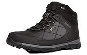 Buty trekkingowe męskie - Regatta Męskie buty trekkingowe Highton Str Mid, Czarny popiół - 44 EU - miniaturka - grafika 1