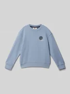 Swetry dla chłopców - Bluza z nadrukiem z logo - miniaturka - grafika 1