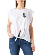 Koszulki i topy damskie - BOSS T-shirt damski, White100, M - miniaturka - grafika 1