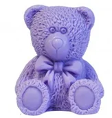 Mydła - LaQ LaQ, Happy Soaps, naturalne mydło glicerynowe Mały Miś, 30 g - miniaturka - grafika 1