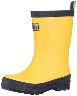 Hatley Unisex dziecięce klasyczne kalosze przeciwdeszczowe Wellington, Żółty granatowy - 20 EU - Kalosze damskie - miniaturka - grafika 1