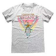 Koszulki i topy damskie - Popgear Damska koszulka Disney Hercules Go The Distance Fashion, szary, XL - miniaturka - grafika 1