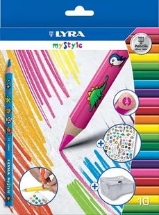 Lyra Kredki My Style 10 sztuk Fila - Kredki, ołówki, pastele i pisaki - miniaturka - grafika 1