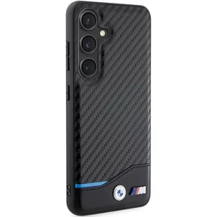 BMW BMHCS24S22NBCK S24 S921 czarny/black Leather Carbon - Etui i futerały do telefonów - miniaturka - grafika 3