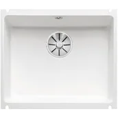 Zlewozmywaki - Blanco SUBLINE 500-U biały połysk 523733 - miniaturka - grafika 1