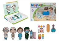 Zabawki kreatywne - Układanka magnetyczna szpital 110769 - miniaturka - grafika 1