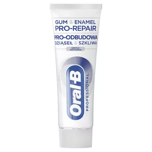 Oral-B pasta Pro-Repair Gum & Enamel Professional - Delikatne wybielanie (Gentle Whitening) 75ml - Pasty do zębów - miniaturka - grafika 1