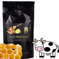 Cukierki - Krówki Miód z Cytryną Raglan Polski Producent 145g - miniaturka - grafika 1