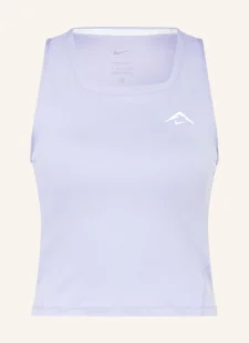 Nike Top Do Biegania Trail Dri-Fit lila - Koszulki i topy damskie - miniaturka - grafika 1