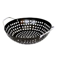 Ruszty - Kosz do grillowania okrągły śr. 28 cm stalowy Activa - miniaturka - grafika 1