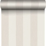 Tapety - Tapeta w pasy Rinnia beżowa winylowa na flizelinie - miniaturka - grafika 1