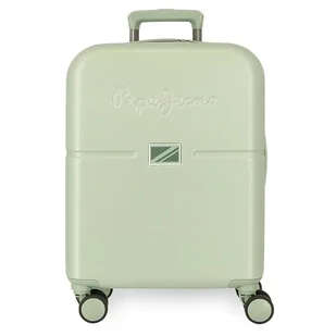 Pepe Jeans Accent Czarna walizka kabinowa 40x55x20 cm Twardy ABS Zintegrowany zamek TSA 37L 2,68 kg 4 Podwójne koła Bagaż ręczny by Joumma Bags, Czarny (Black), walizka kabinowa - Walizki - miniaturka - grafika 1