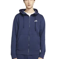 Bluzy męskie - NIKE NSW CLUB HOODIE FZ > BV2645-410 - miniaturka - grafika 1