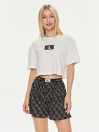 Piżamy damskie - Calvin Klein Underwear Piżama 000QS7180E Granatowy Relaxed Fit - miniaturka - grafika 1