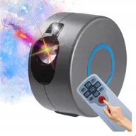 Oświetlenie świąteczne - Lampki choinkowe Aurora PROJEKTOR GWIAZD Lampka Nocna Rzutnik Dla Dzieci Led Laserowy AURORA - miniaturka - grafika 1