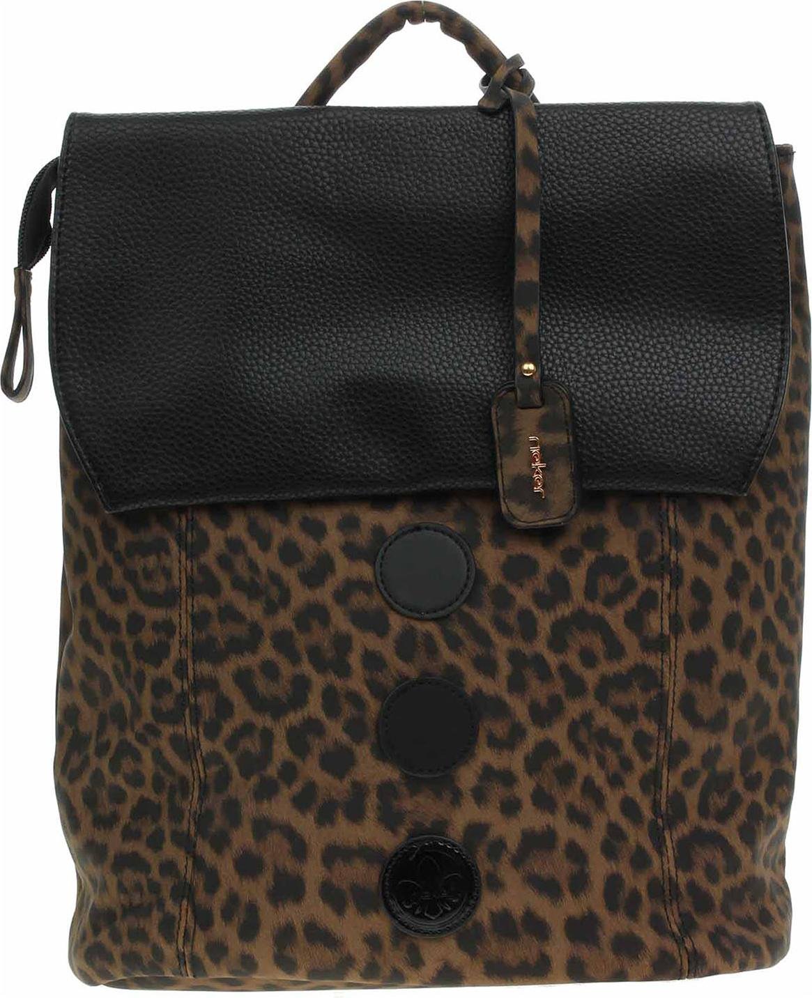 Plecak damski Rieker H1357-24 braun kombi