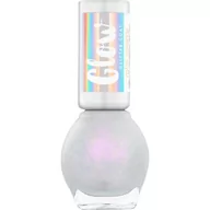 Lakiery do paznokci - Miss Sporty Glow Glitter lakier do paznokci 10 Icy Blush 7.0 ml - miniaturka - grafika 1