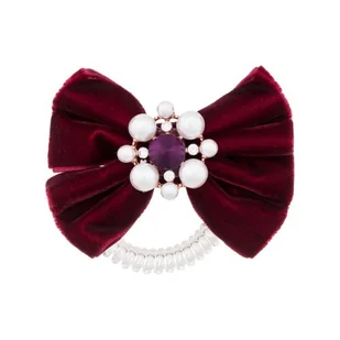 Invisibobble Bowtique British Royal Hair Ring Gumka do włosów 1 szt Odcień Take a Bow - Ozdoby do włosów - miniaturka - grafika 1