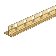 Akcesoria do armatury i ceramiki - Balneo Listwa spadkowa do szkła - Stripe for glass GOLD 120 cm PRAWA - miniaturka - grafika 1