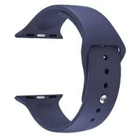 Akcesoria do smartwatchy - Pasek do zegarka Apple Watch Sport 42/44/45/49mm Granatowy Silikon Rhinocel - miniaturka - grafika 1
