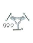 Akcesoria TV-SAT - Obejma zaciskowa do mocowania odciągów SR-3050E - miniaturka - grafika 1