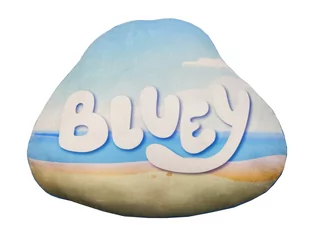 Halantex, poduszka kształtka, 40 cm, Bluey, BY-8535SC - Kołdry i poduszki dla dzieci - miniaturka - grafika 1