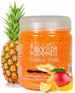 BingoSpa Tropical Fruits, sól z mikroelementami, 550 g - Kosmetyki do kąpieli - miniaturka - grafika 2