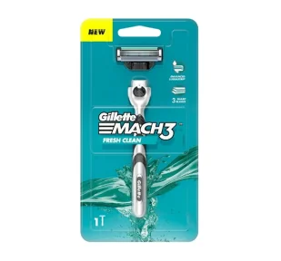 GILLETTE MACH3 MASZYNKA DO GOLENIA + OSTRZE - Maszynki do golenia i wkłady - miniaturka - grafika 1