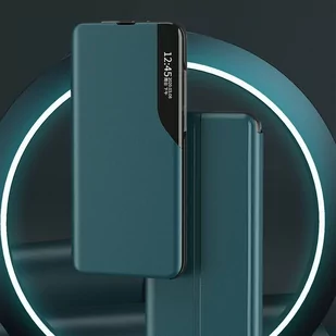 Eco Leather View Case elegancki futerał etui z klapką i funkcją podstawki Samsung Galaxy A52s 5G / A52 5G / A52 4G czerwony - Etui i futerały do telefonów - miniaturka - grafika 4
