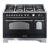 Kuchenki gazowo-elektryczne - Lofra Dolcevita 120 RNMD126MFT+E/2AEO/Chrome - miniaturka - grafika 1