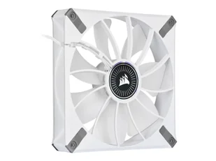 Corsair Corsair iCUE ML140 RGB ELITE Magnetic Levitation with AirGuide - White - Chłodzenie do obudowy - 140 mm - 31 dBA CO-9050118-WW - Wentylatory komputerowe - miniaturka - grafika 2