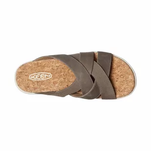 Klapki damskie KEEN ELLE MIXED SLIDE - Klapki i japonki damskie - miniaturka - grafika 5