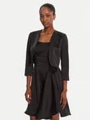 Marynarki i żakiety damskie - Rinascimento Bolerko CFC0125060003 Czarny Regular Fit - miniaturka - grafika 1