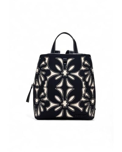 Desigual Women's Accessories PU plecak mini, czarny, jeden rozmiar