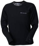 Pozostała odzież narciarska - Bielizna termiczna koszulka COLUMBIA Midweight Crew2 czarna 104 - miniaturka - grafika 1