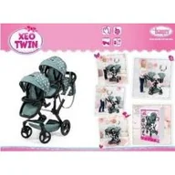 Domki dla lalek - Blizniaczy wózek Xeo Twin Bayer Design - miniaturka - grafika 1