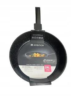Patelnia tradycyjna Ambition 24 cm non-stick (nieprzywierająca) - Patelnie - miniaturka - grafika 1