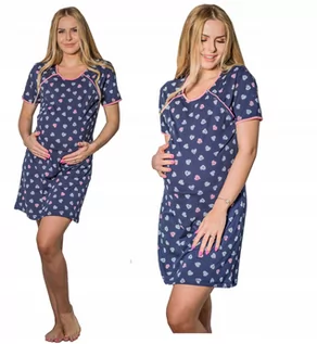 Odzież ciążowa - Koszula Nocna Do Karmienia Porodu Na Napy M - Inna marka - grafika 1