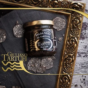 Pasta truflowa z czarnej trufli 5%, 80 g (Salsa Tartufata nera) - Majonezy i dressingi - miniaturka - grafika 1
