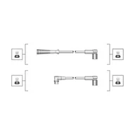Kable wysokiego napięcia - Zestaw przewodów zapłonowych Magneti Marelli 941319170024 - miniaturka - grafika 1