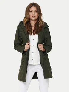 ONLY Kurtka przeciwdeszczowa Sally 15206116 Zielony Regular Fit - Kurtki damskie - miniaturka - grafika 1